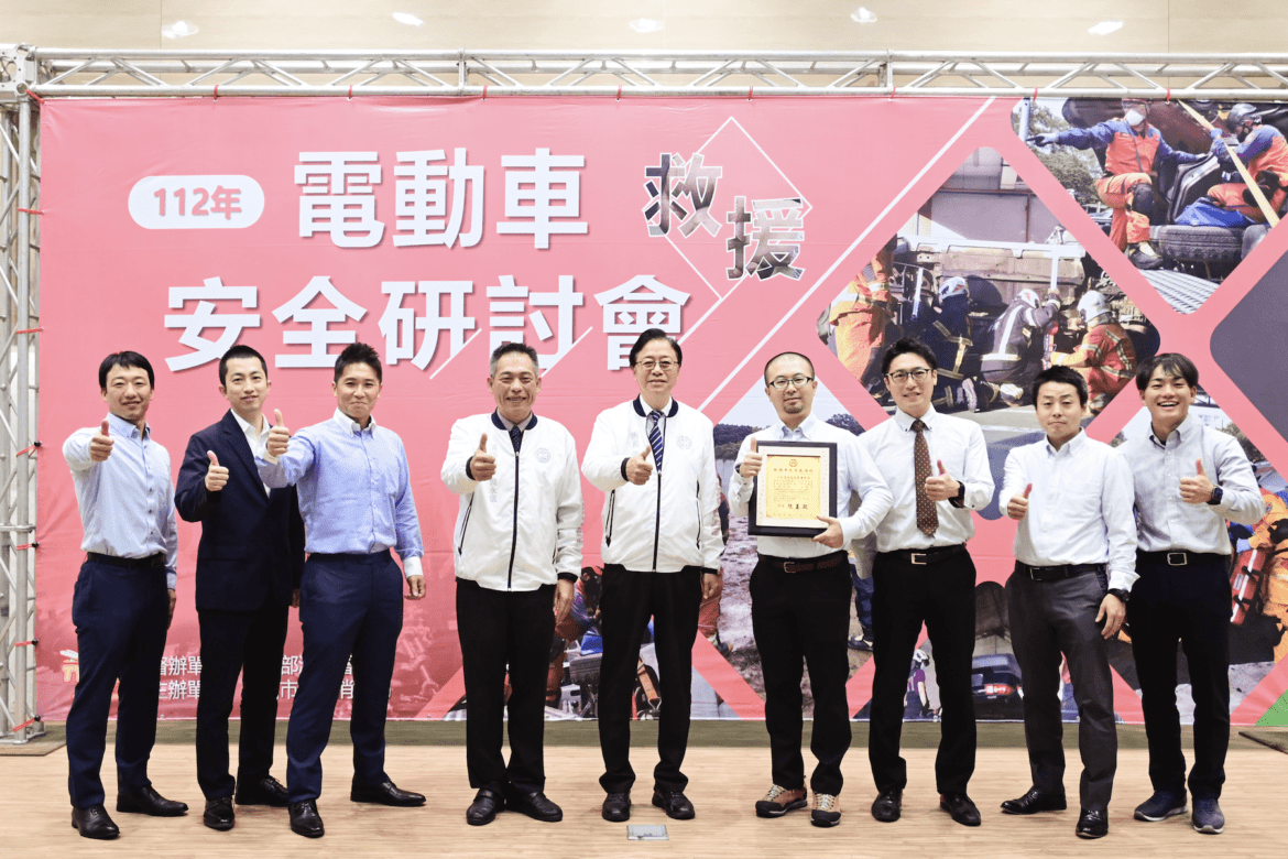 台日交流不打烊     張善政現身八德推動電動車救援研討會     強調災害防救不容忽視