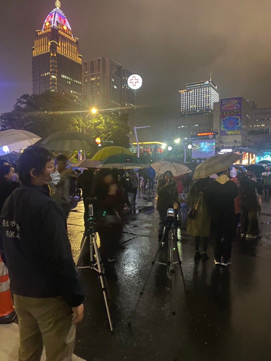 臺北跨年晚會噪音不擾民！環保局全程監測音量