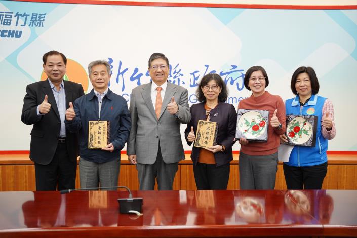 芎林鄉、新豐鄉農會總幹事將退休  楊文科讚：功在農業