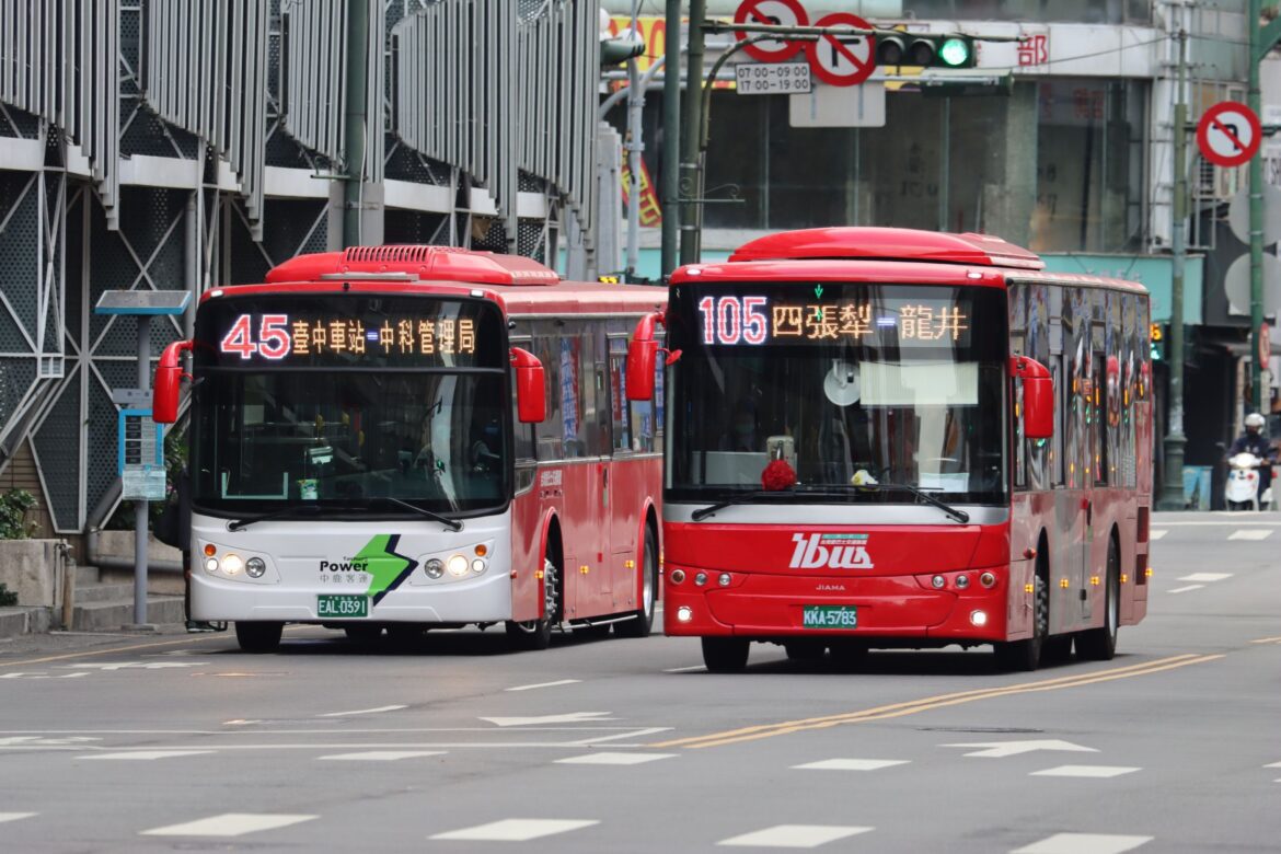 台中擴大電動公車服務　新增33輛電動公車投入市區運行