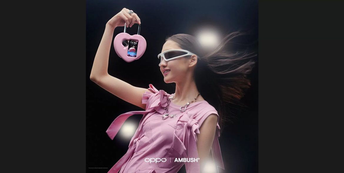 OPPO 跨界 AMBUSH　為 Find N3 Flip 打造 Y2K 風格聯名手機殼
