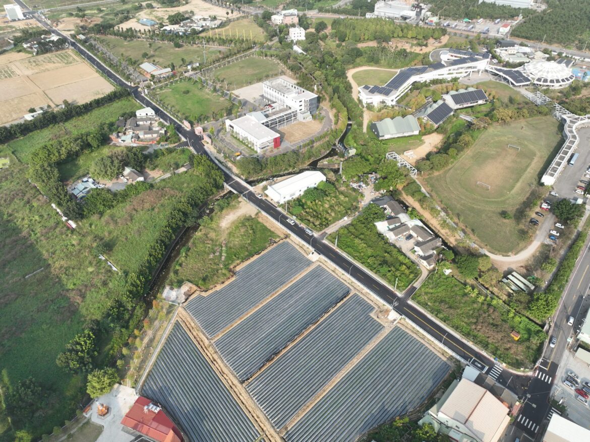 提升交通運輸便利性　中市潭子聚興產業園區南側聯外道路完工