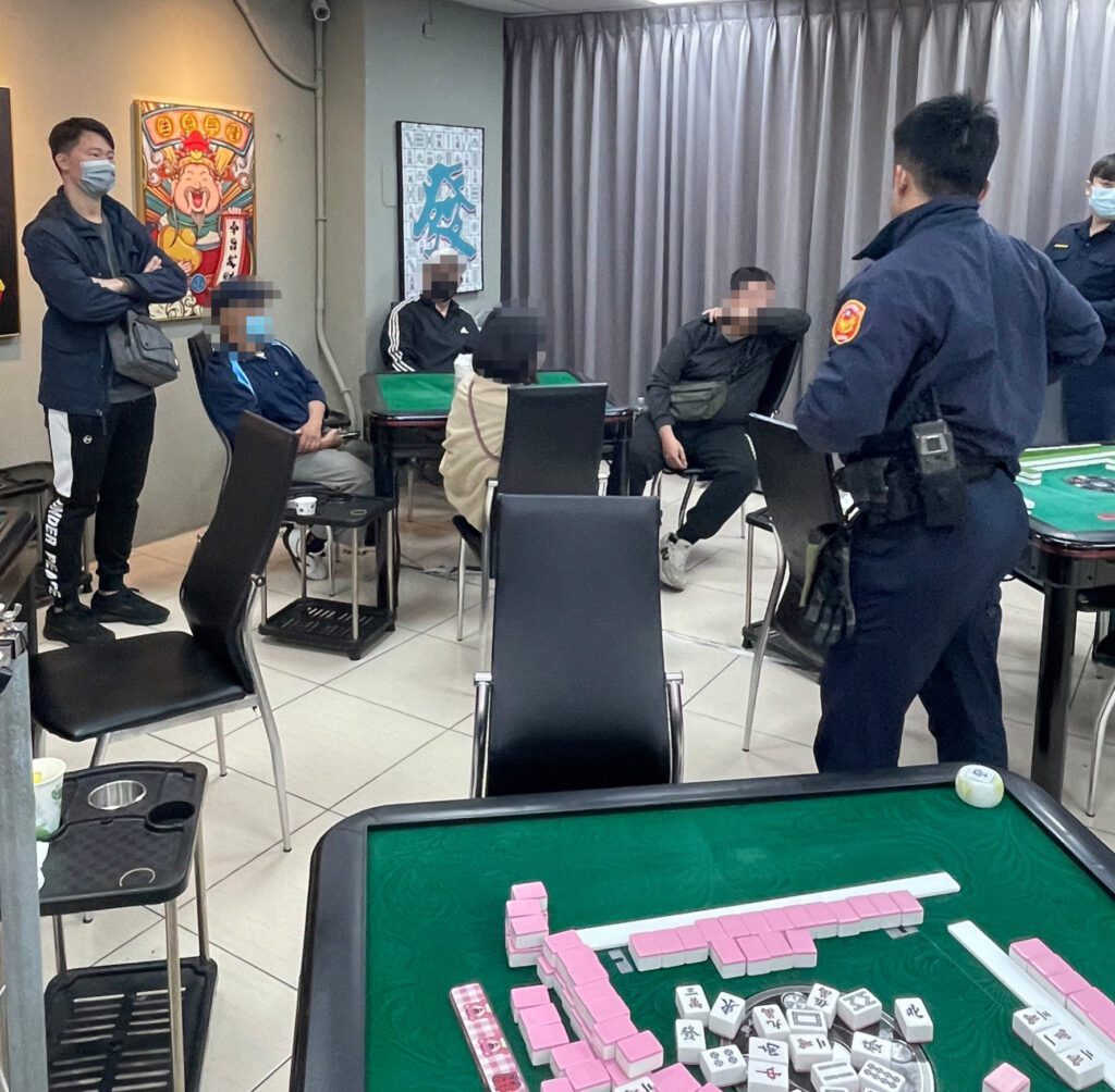 麻將休閒館偷搞賭博栽了!　現金交易涉賭博罪　經警方多日調查一舉查獲移送5人
