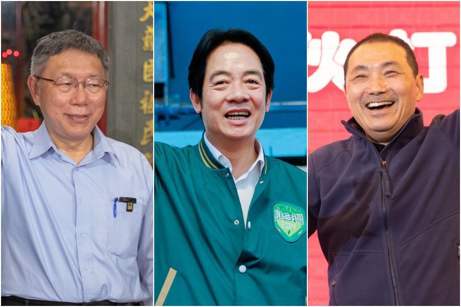 總統參選人號次抽籤結果出爐　柯盈配1號 賴蕭配2號 侯康配3號