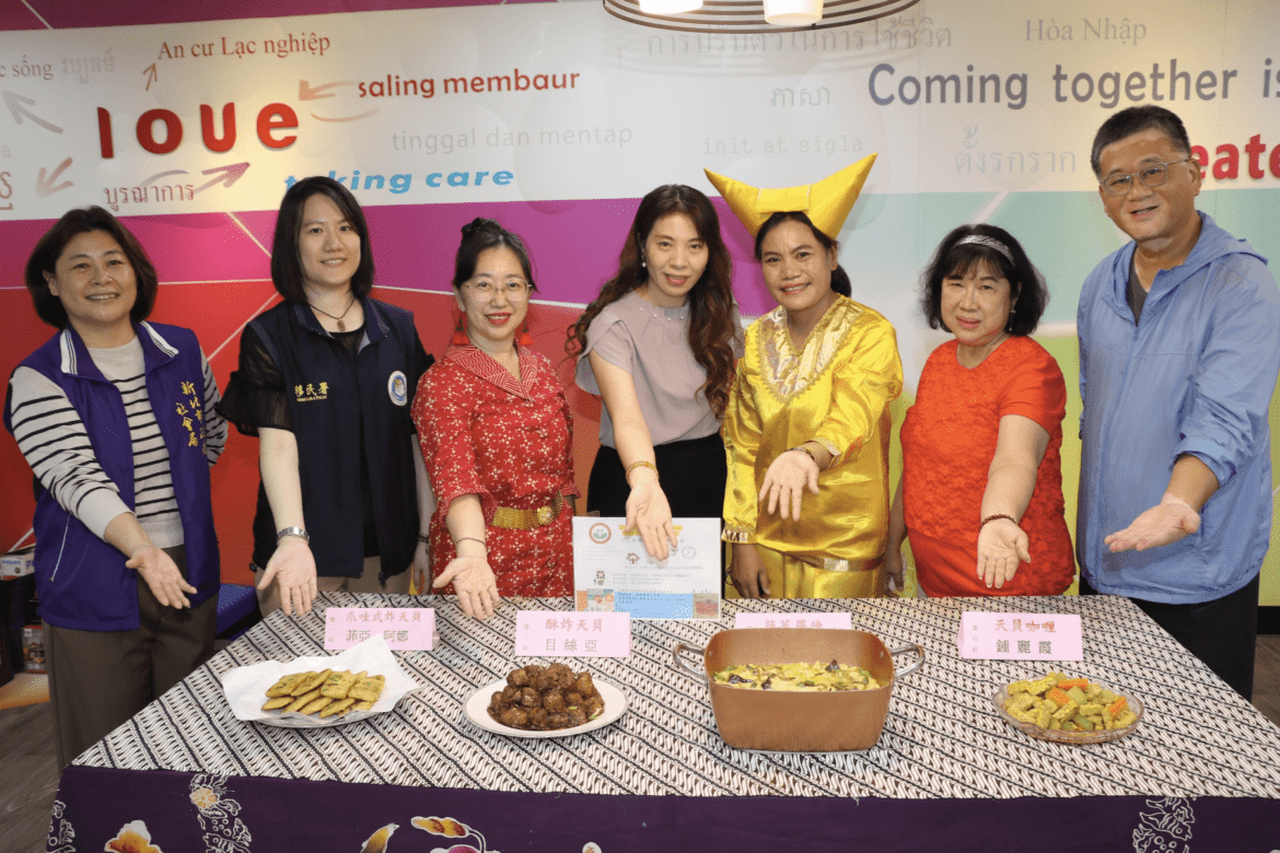 國際移民日      美食挑動舌尖和思鄉      新住民成長協會用天貝和春捲搏感情