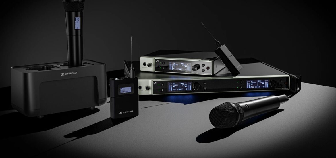 Sennheiser宣佈EW-DX無線麥克風系統全新組件現已上市