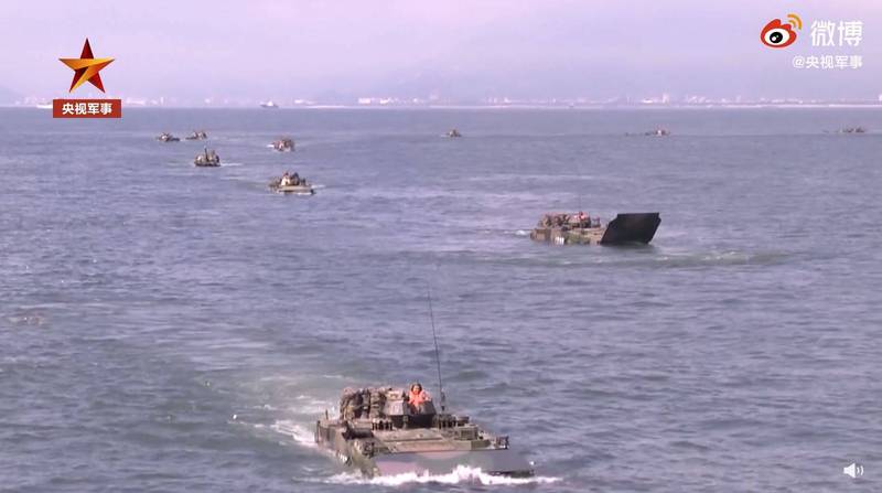 防共軍登陸「紅色海灘」！陸軍月底在桃園觀音、台南喜樹海灘實彈演習