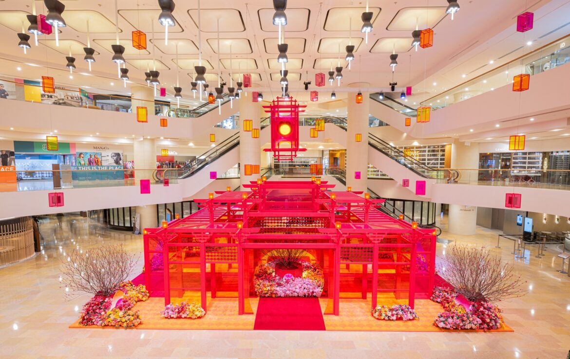 太古廣場  新春多彩  幸運滿載 漫遊朝氣庭園  發掘花藝和色彩之美