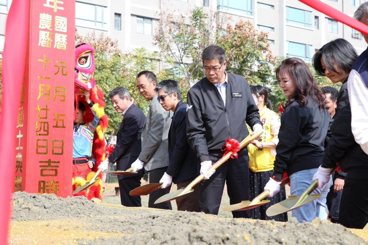 斥資1.2億　竹南李科永紀念圖書館二館動土