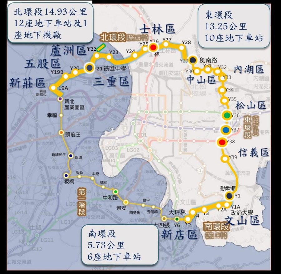 捷運Y19A範圍工程影響說明會1/31舉行
