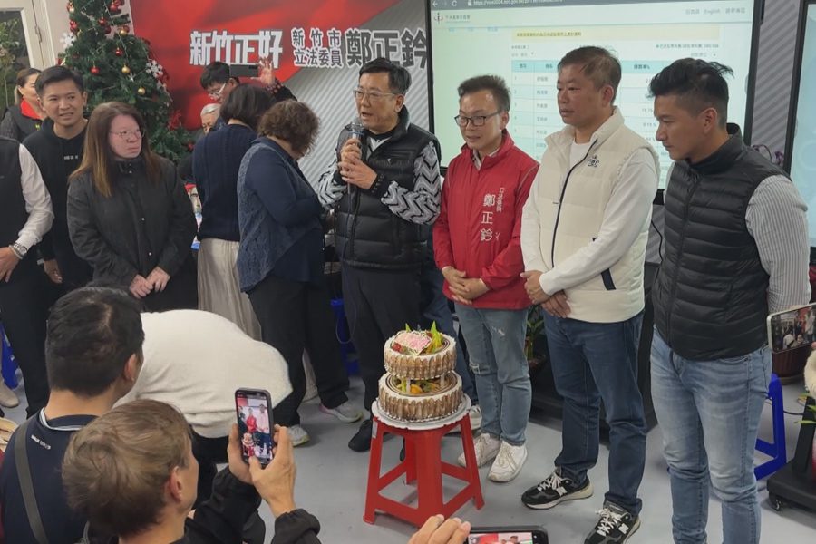 一路小幅領先  鄭正鈐連任新竹市區域立委