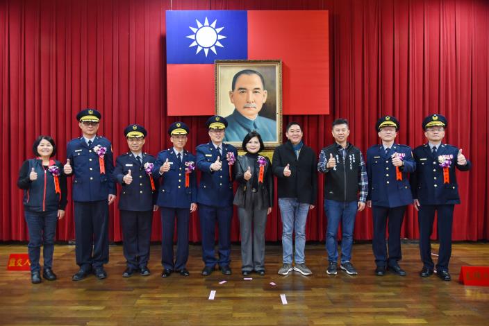 雲林縣警局交接典禮　維護治安守護縣民安全