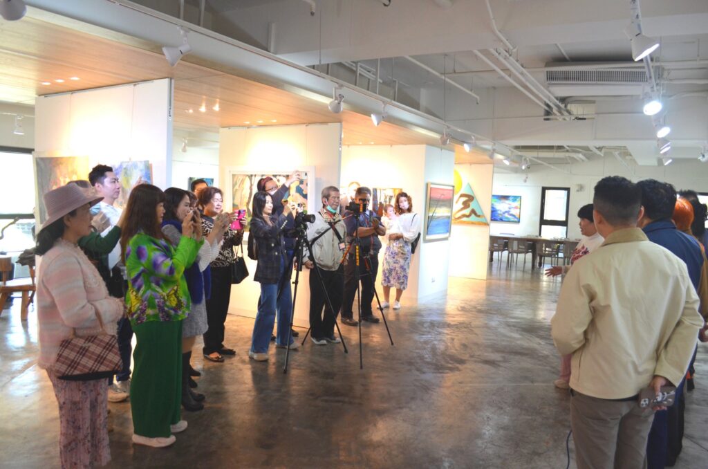 學術與藝術之心靈交會聯展雄崗美術館揭幕