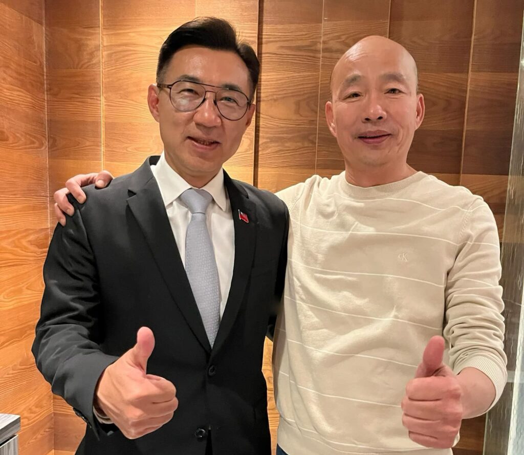 韓國瑜挑戰立法院長寶座　與江啟臣組成「韓江配」