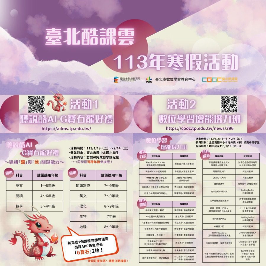 春節好去處！『魯冰花開 與你相遇』樟樹步道花季限定活動2月3日登場