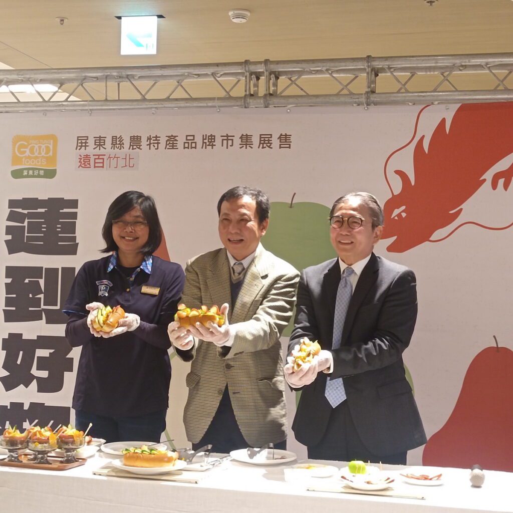 「蓮到好物 棗到好屏」　屏東農特產品牌市集展售新竹市開賣