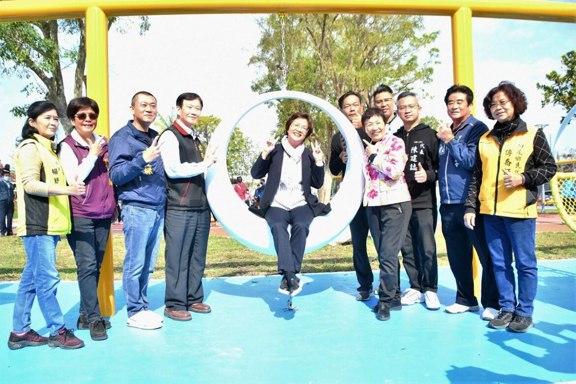 影音／花鄉田尾怡心園遊憩設施優化工程啟用　展現新魅力迎接新春賞花客