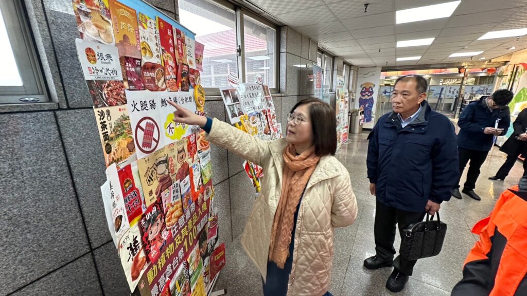 視察金門小三通　管碧玲：海巡署春節強化四大勤務，全力圍堵非洲豬瘟
