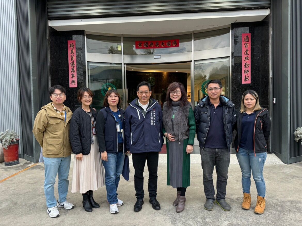 「通琦企業」打進航太供應鏈　中市經發局長走訪廠區傾聽產業心聲