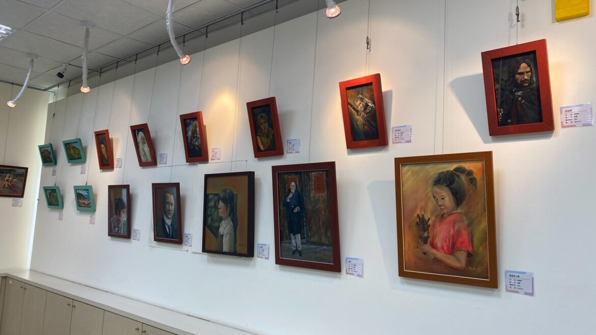 中市東勢地政所舉辦胡潤英先生油畫個展　歡迎民眾前來欣賞