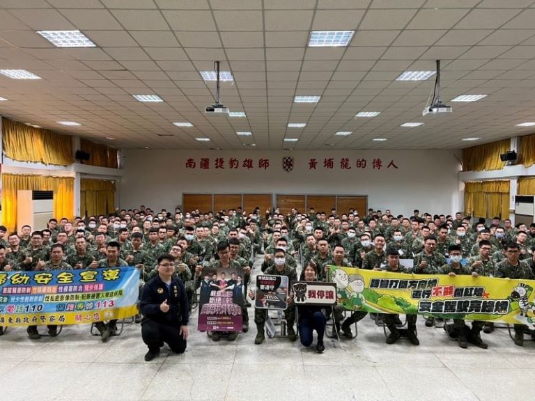內埔警深入陸軍333旅萬金營區　犯罪預防宣導