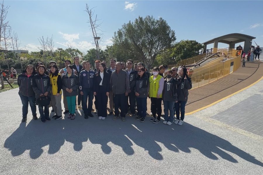 香山海岸新亮點  鹽水公園環境改善完工