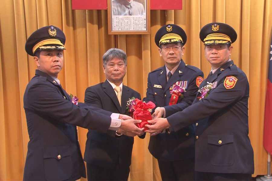 竹市警分局長調動  局長勉勵共同守護城市