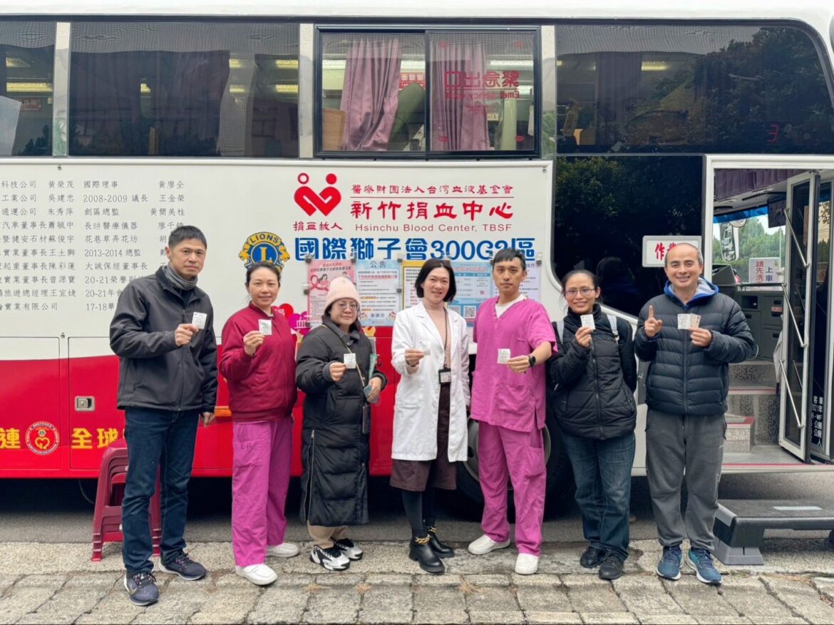 北榮新竹分院號召捐血  力抗寒冬缺血危機