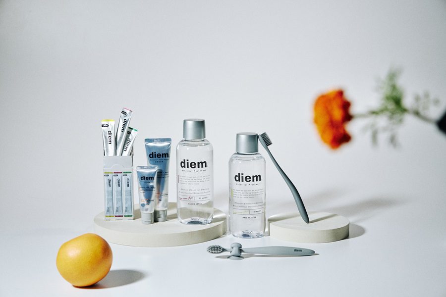 源自日本口腔SPA保養品 diem 正式登陸台灣 植萃潔牙五感體驗