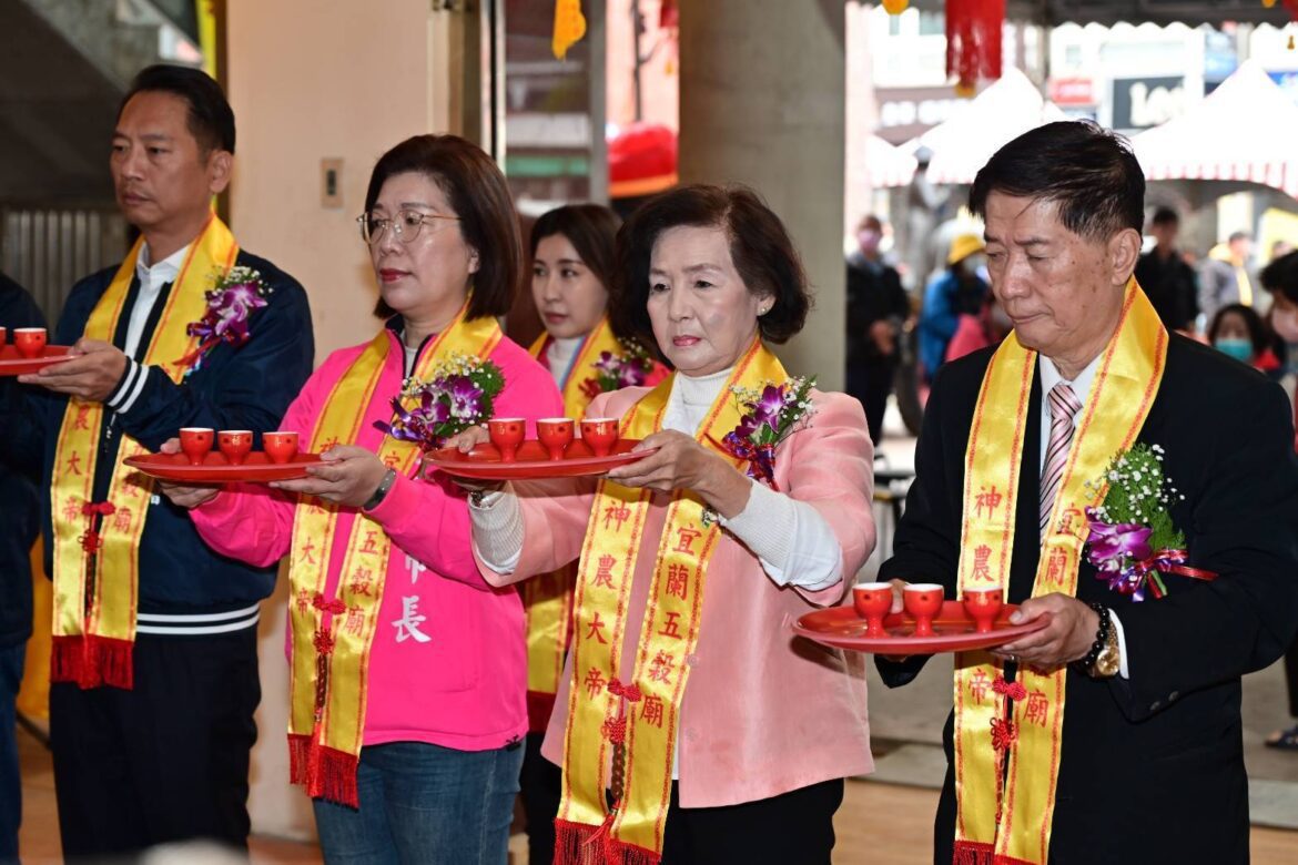 宜蘭慶元宵　五穀廟鞭春牛祈福