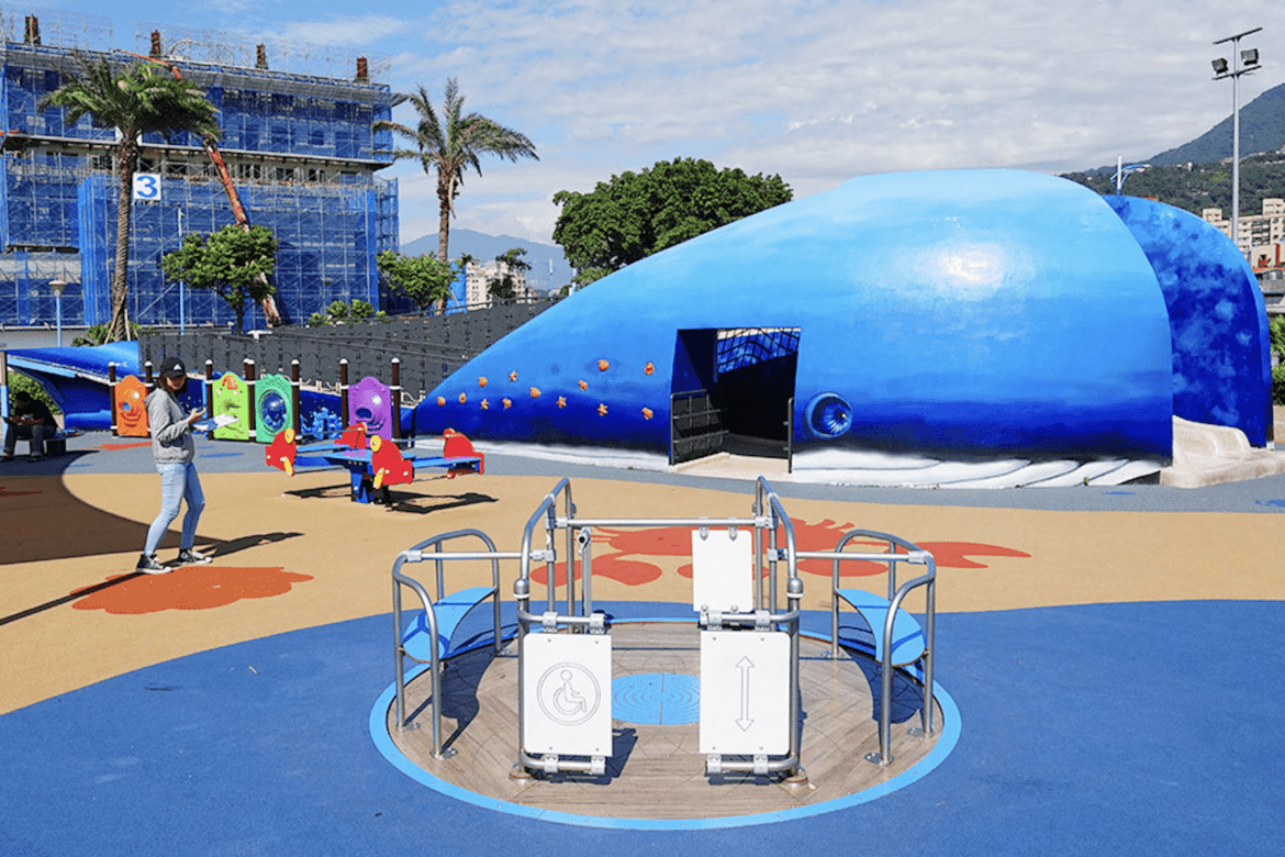 2/18世界鯨魚日     新北特色公園打造鯨魚主題遊戲場     歡慶保育意識