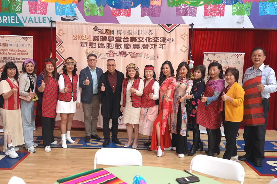 泰雅學堂赴美造成轟動  僑務委員特來嘉勉