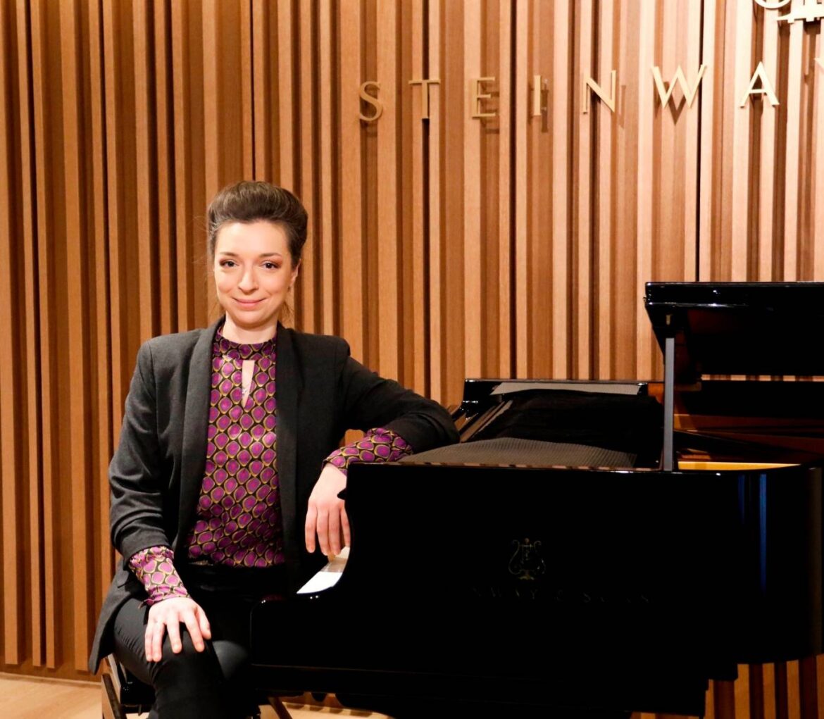國際蕭邦鋼琴大賽史上第2位女性冠軍阿芙蒂耶娃8度來臺演出 力晶鼎力贊助鋼琴獨奏協奏曲之夜