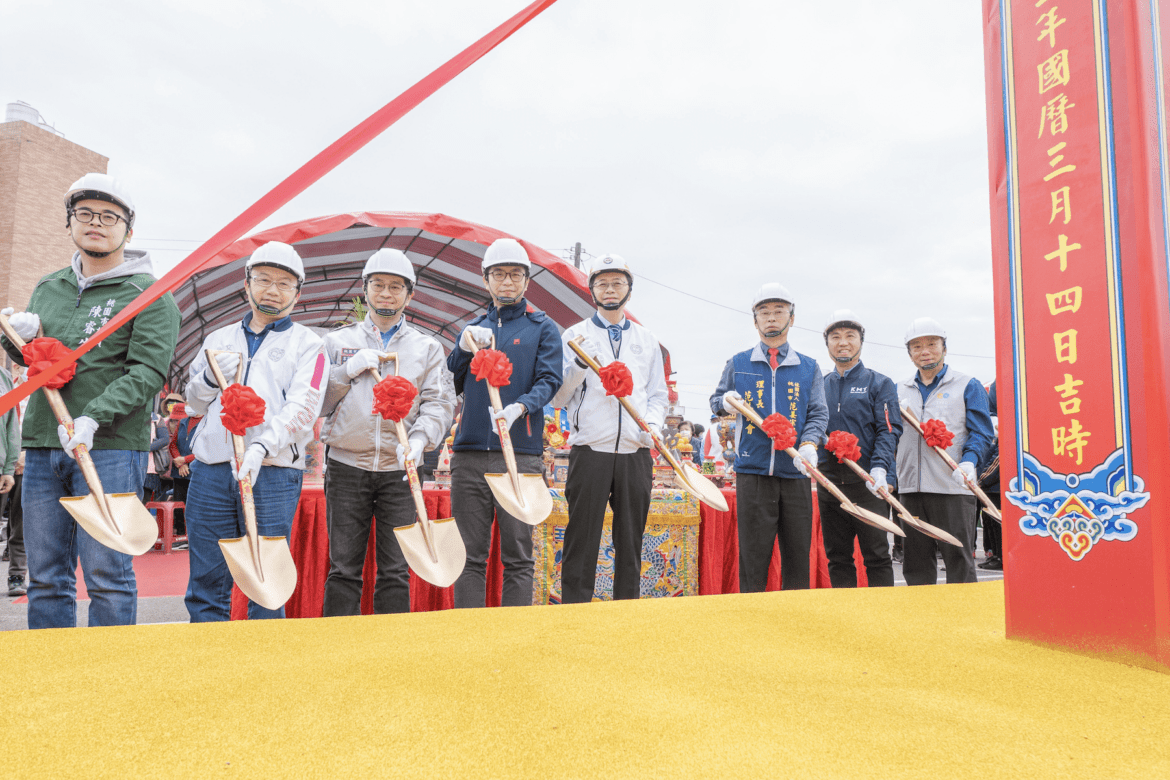 新屋范姜祖堂改善工程啟動     張善政：保護古蹟     展現客家文化