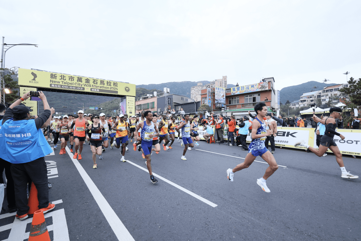 肯亞選手Cyrus Kipkemboi奪萬金石馬拉松冠軍     周庭印、謝千鶴拿下國內組冠軍