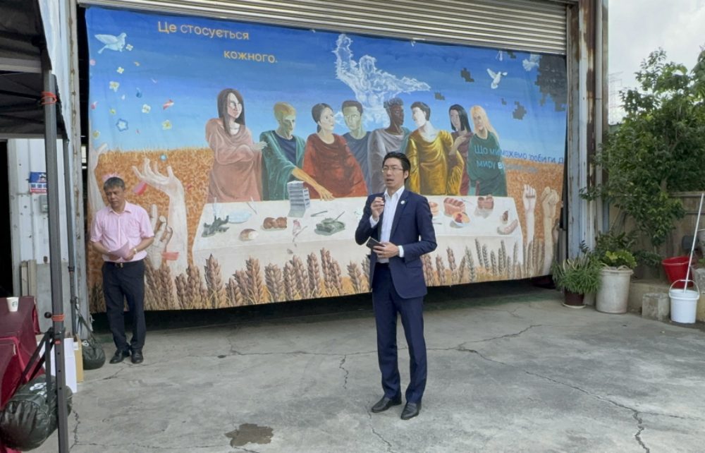 世台聯合基金會亞太中心  援烏克蘭154張病床