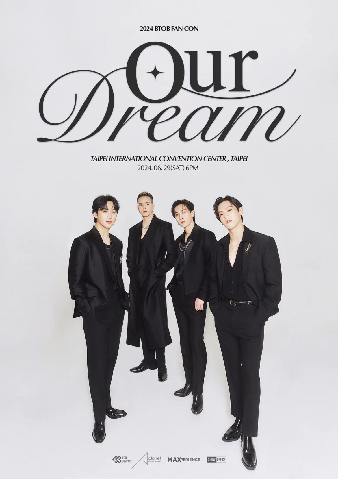 等了近六年     韓流三代團BTOB徐恩光、李旼赫、任炫植、PENIEL宣布6/29來台