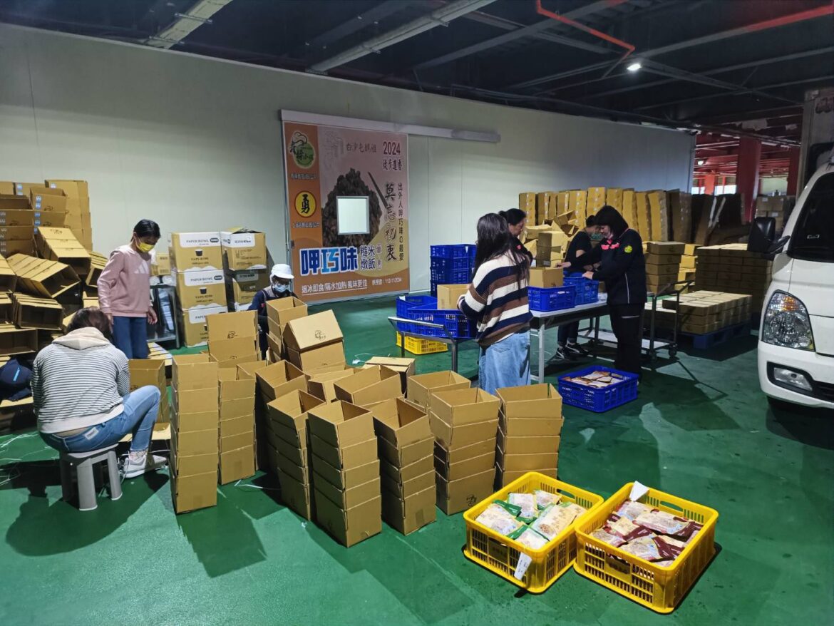 青操食品上下總動員助花蓮挺過震災　白沙屯媽祖聯名燉飯送來暖心祝福
