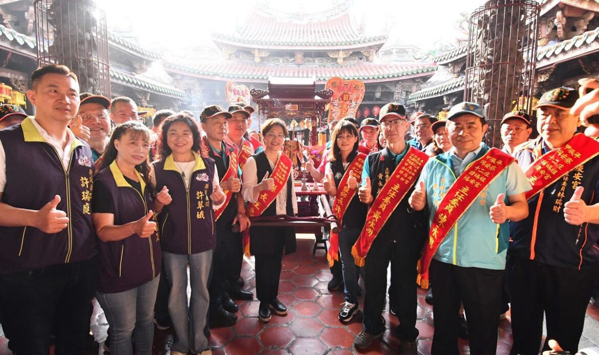 傳承近200年同安寮十二庄請媽祖　天后宮新祖宮媽祖遶境賜福