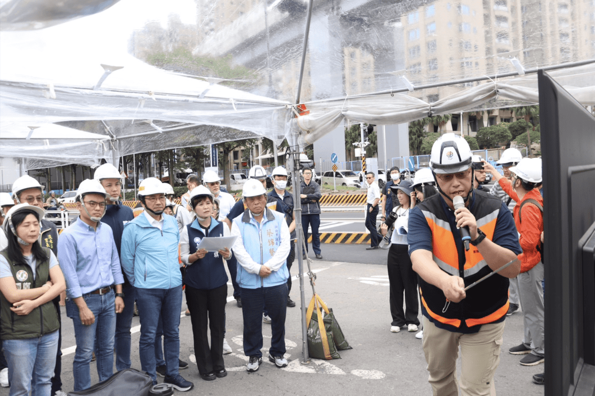 交通影響最小化    侯友宜督導淡北道路工程進展順利