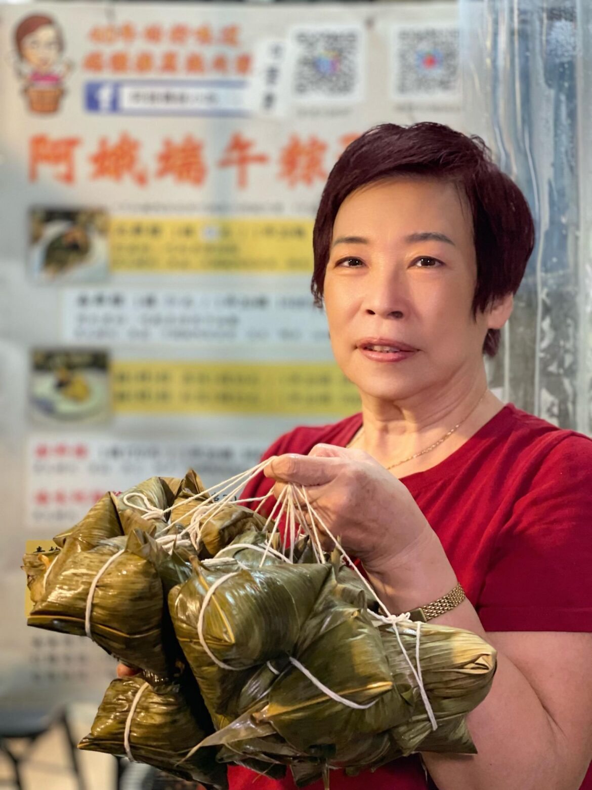 大直市場阿娥小吃  澎湃粽、董娘干貝粽行家首選