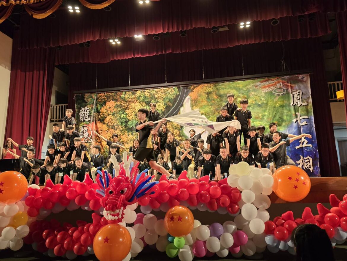「鳳七五桐 龍龘九天」  東華附小暨幼兒園畢業典禮吸睛