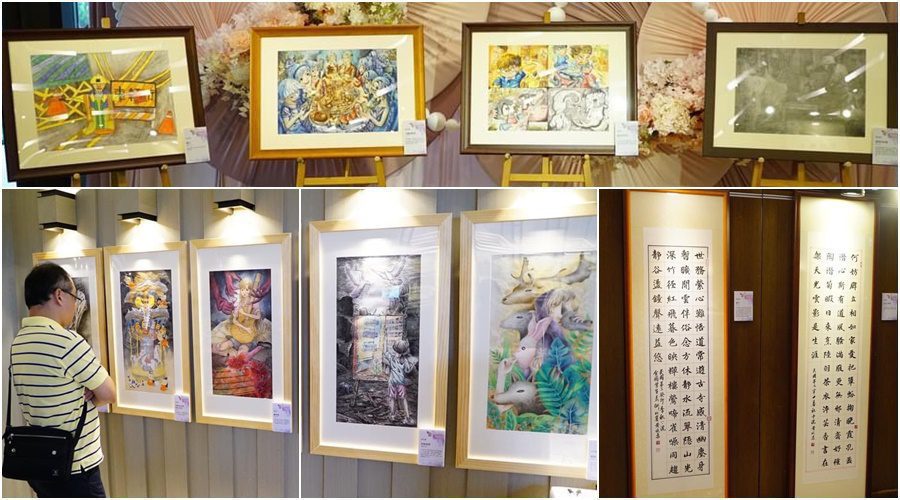 東光國中美術班+玩美客基金會+未來假日學校聯展　邀您在行旅中與美相遇
