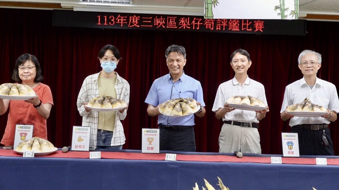新北綠竹筍第一品牌　三峽「梨仔筍」甜脆上市