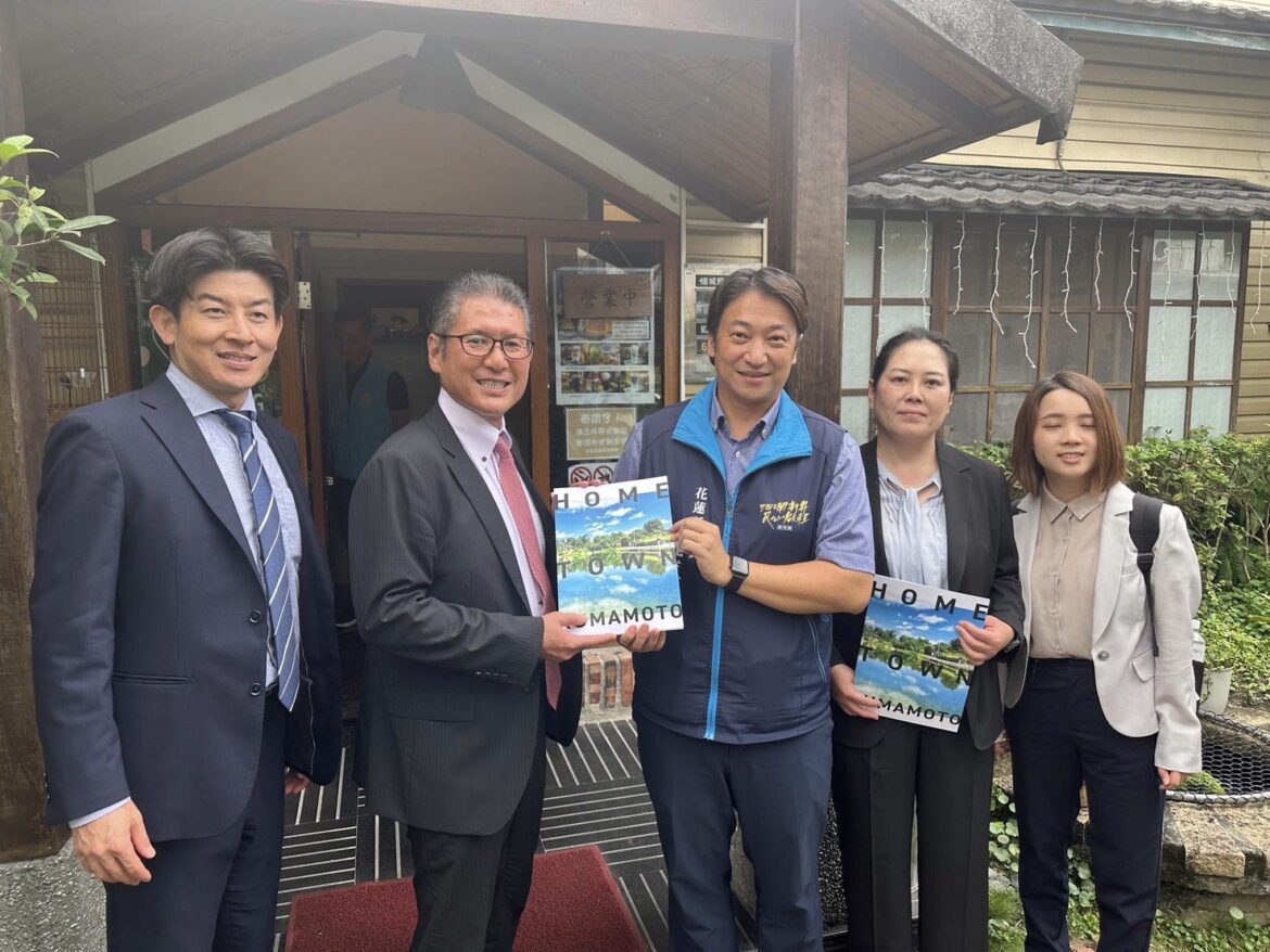 熊本市長親筆慰問信抵達花蓮 魏嘉賢感謝日本各界關心並盼深化合作