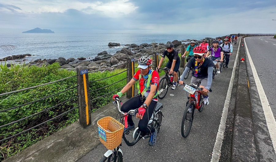 響應世界自行車日　220車友體驗東北角宜蘭騎時很美麗