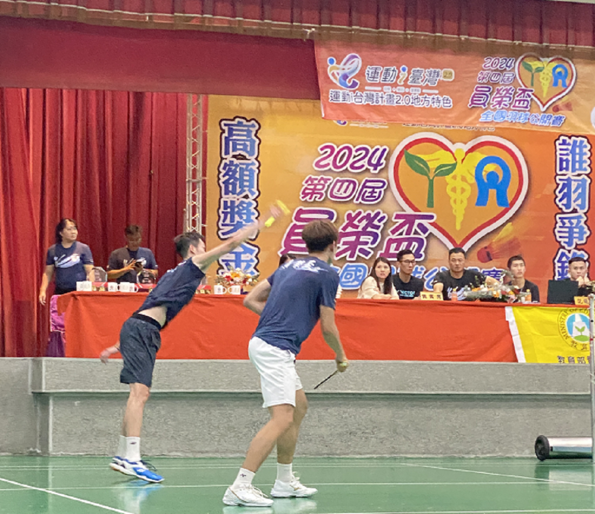 第四屆員榮盃羽球賽開打　國內外1100多名選手齊聚參賽