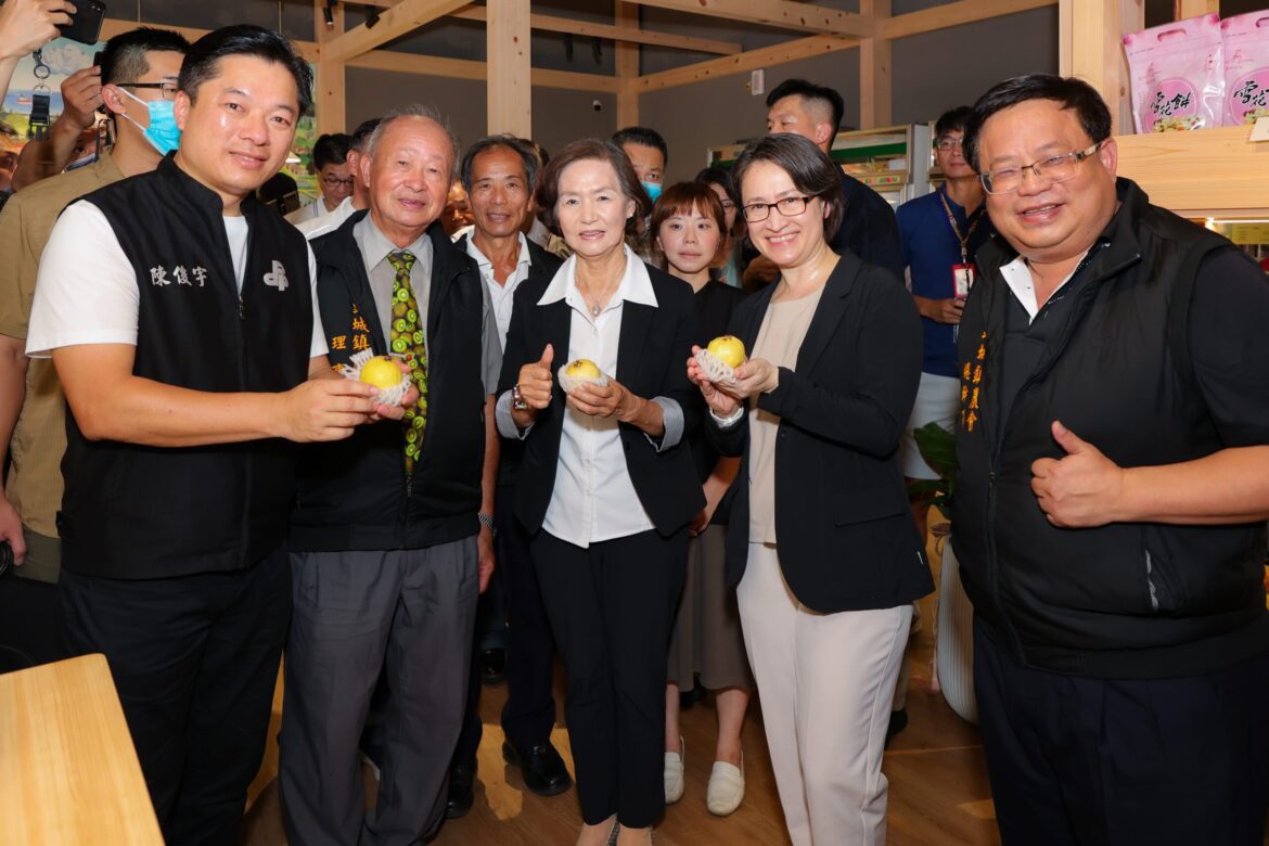 頭圍農驛品牌館今開館  打造在地農特產展銷新據點