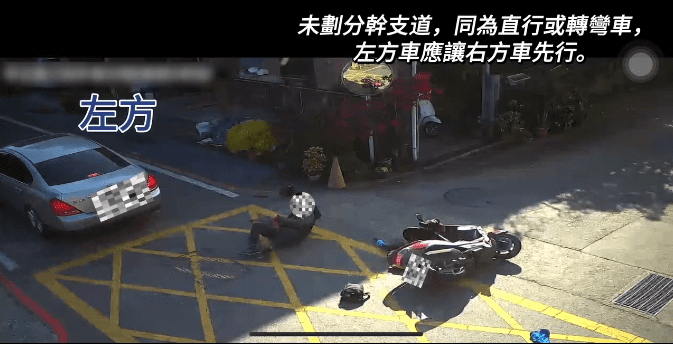 真實案例剪接「路口慢看停」宣導影片   宜警宣傳片極具警示效果