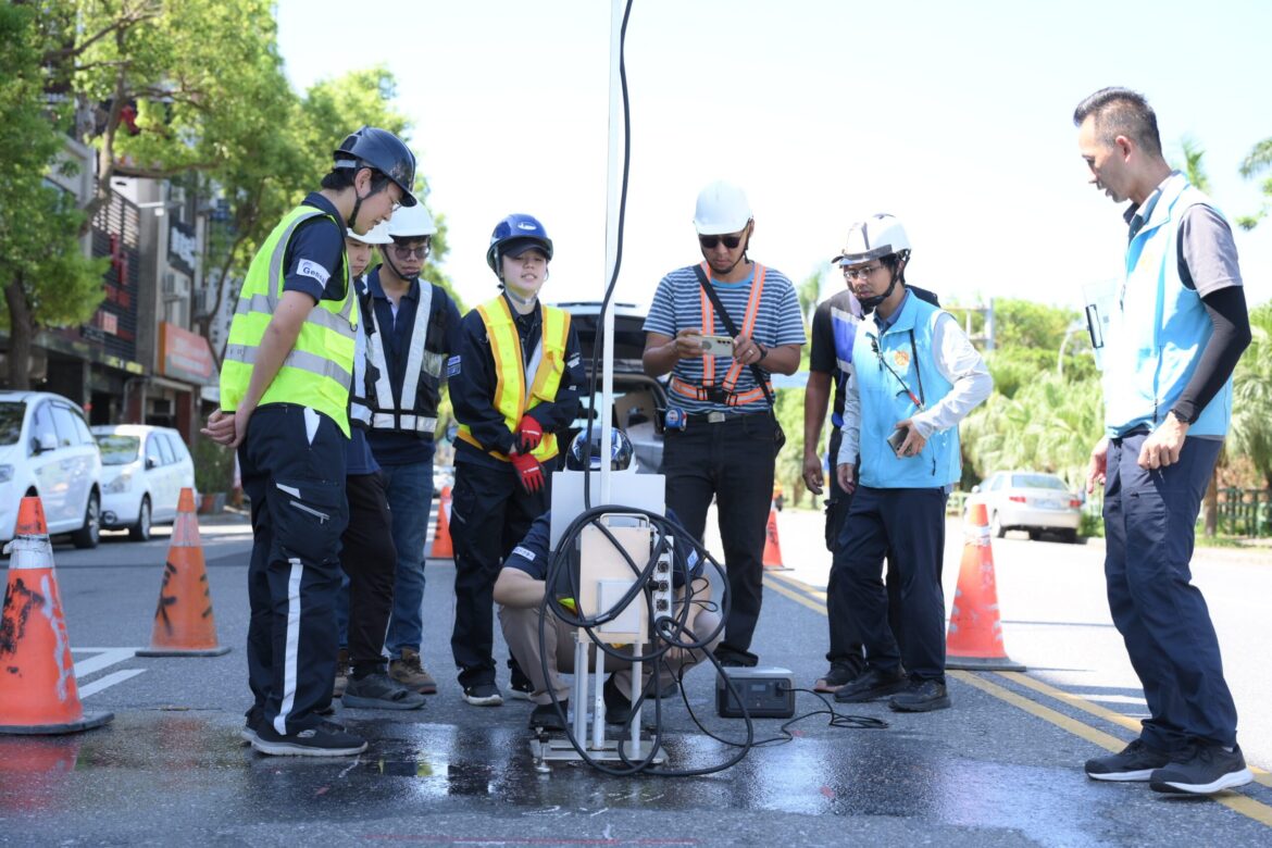 為花蓮道路健檢 日商公司情義相挺